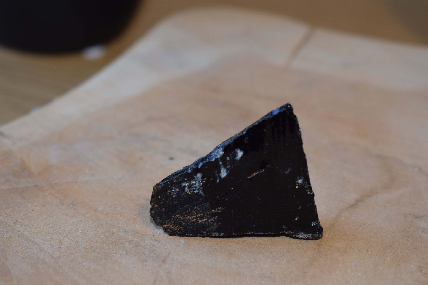 Obsidiaan zwart ruw #2