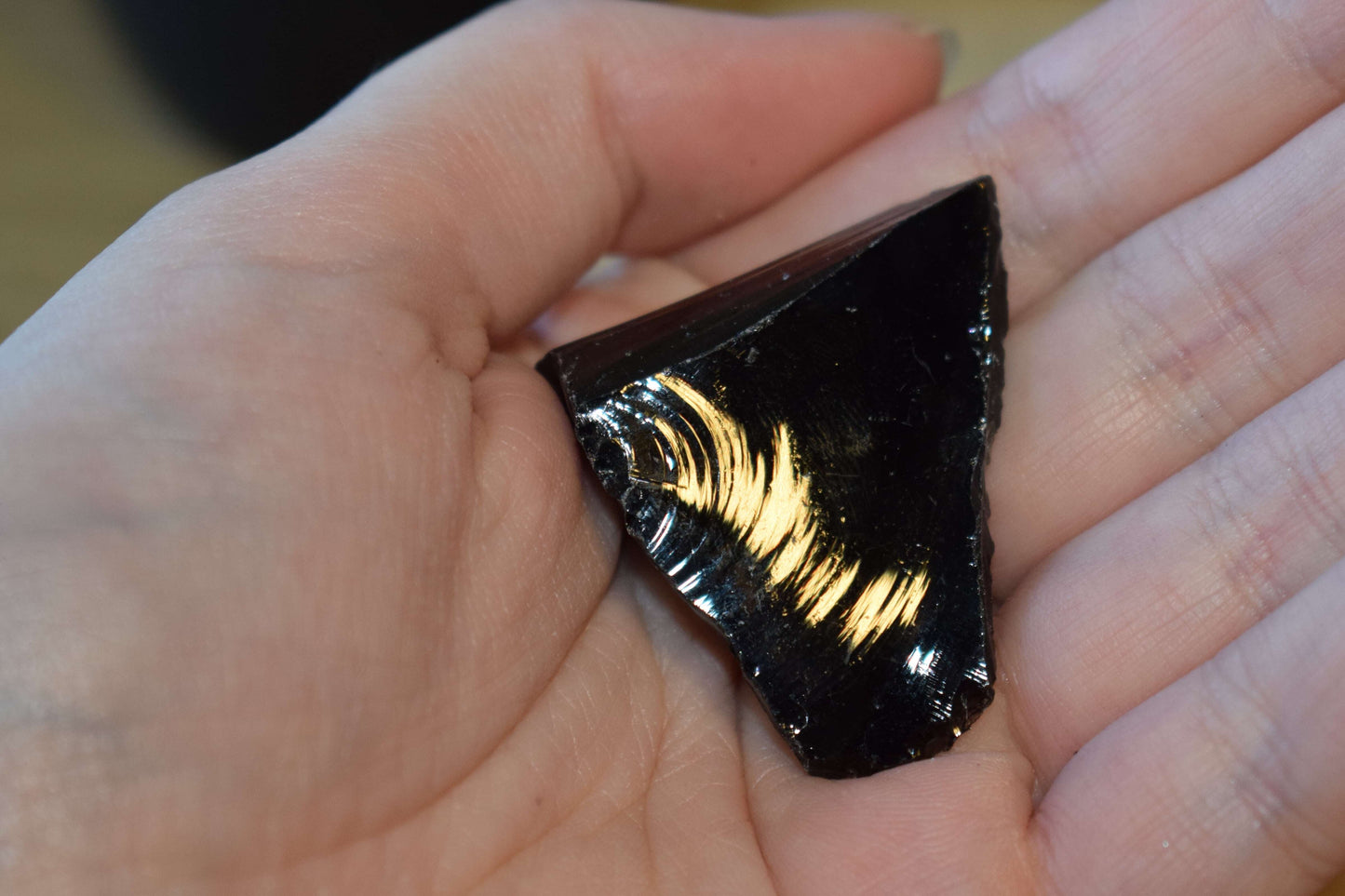 Obsidiaan zwart ruw #2