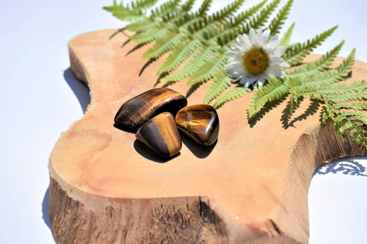 Tijgeroog trommelsteen