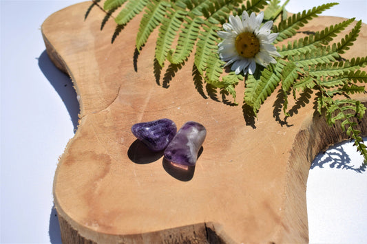 Amethist AB kwaliteit trommelsteen