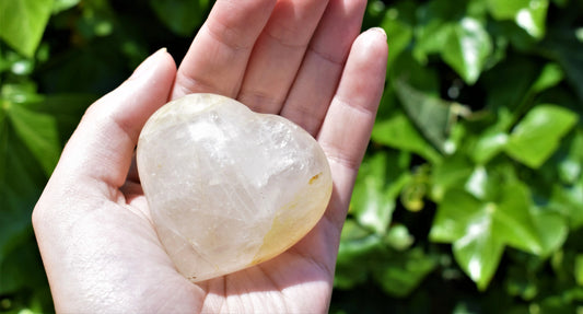 Edelsteen hart Golden Healer