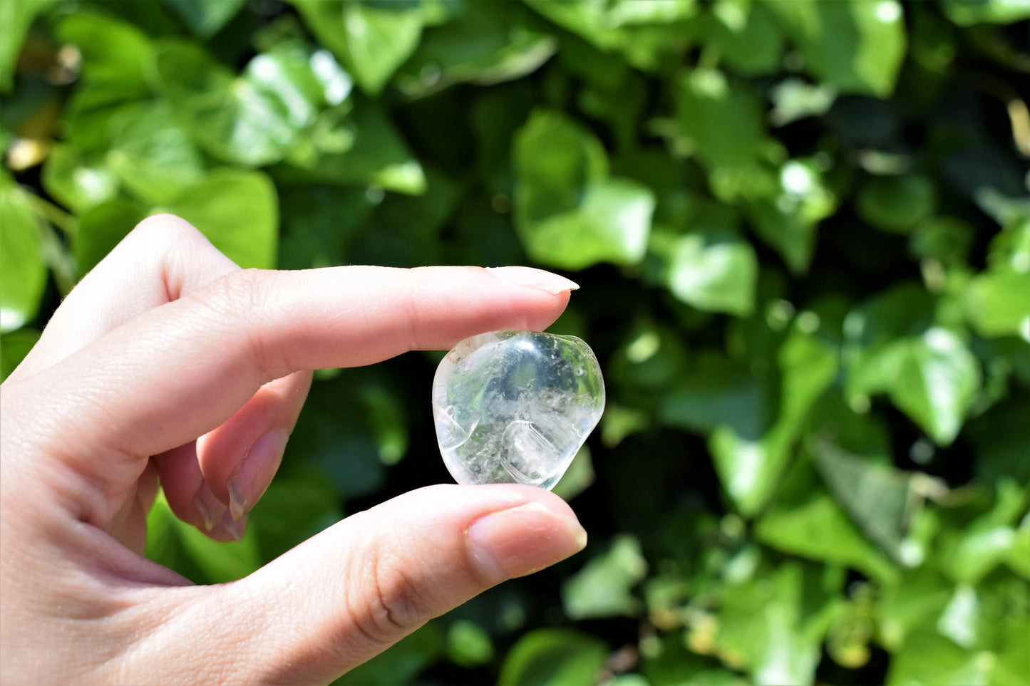 Bergkristal trommelsteen