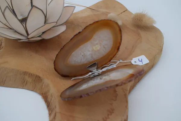 Vlinder van agaat (natuurlijk)