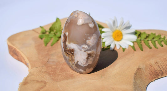 Bloemagaat sculptuur #1 (met wat open stukjes)