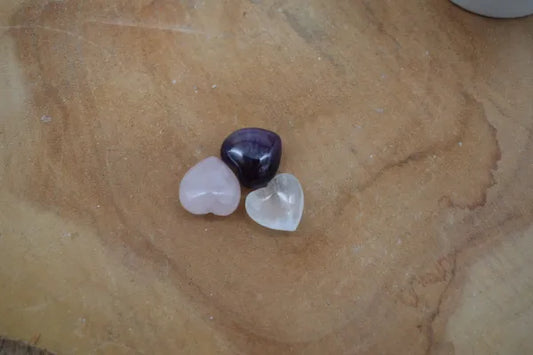 Zakje hartjes gouden driehoek