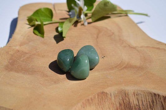 Groene aventurijn trommelsteen