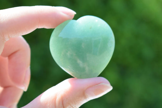 Groen aventurijn hart