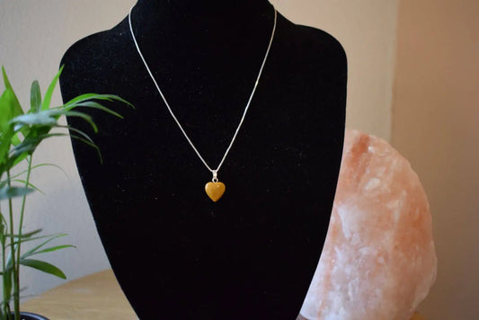 Mokaiet hart hanger 12 mm