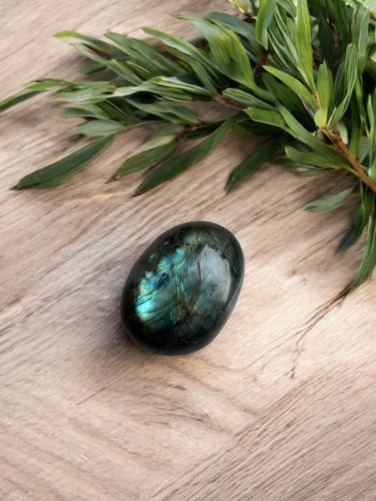 Labradoriet knuffelsteen