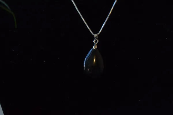 Onyx druppel hanger