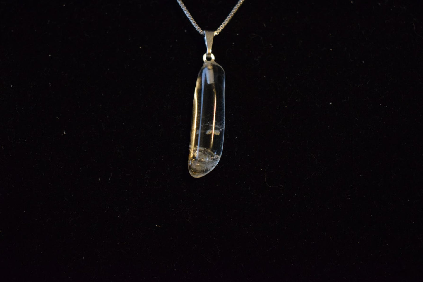 Citrien natuurlijke hanger (one of a kind)