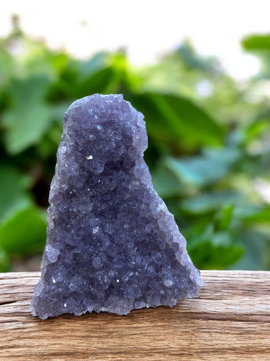 Amethist Cluster op Standvlak – 355 gram